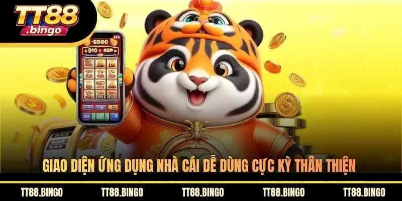 Giao diện ứng dụng nhà cái dễ dùng cực kỳ thân thiện